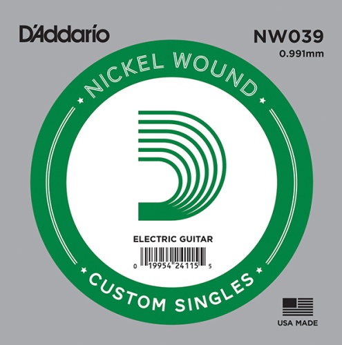 D`ADDARIO MOSCOW NW039 Nickel Wound